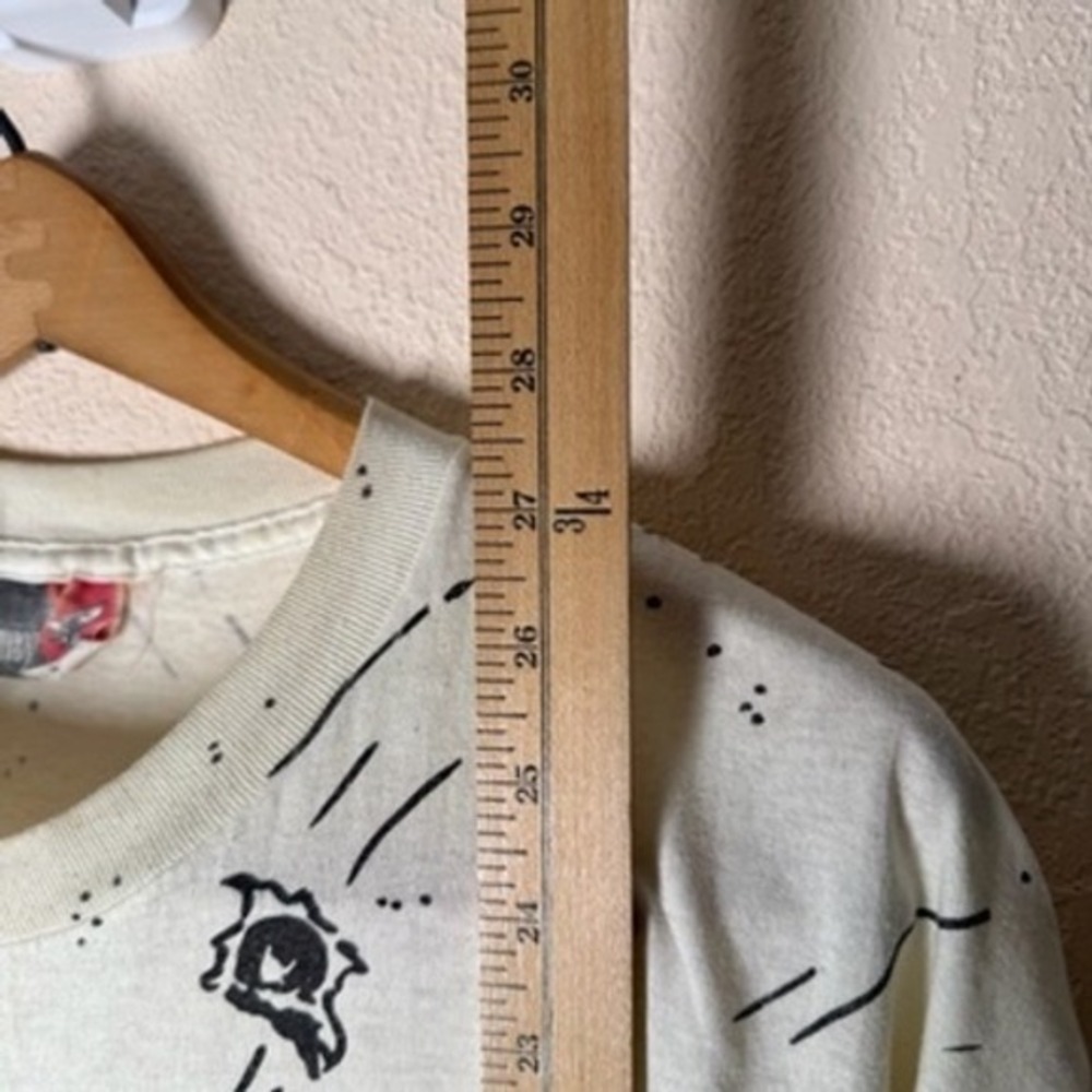 Vintage Dick Tracy All Over Print T-Shirt XL Made in USA Cartoon - Picture 6 of 8